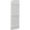 Ekena Millwork Americraft 5-Board (3 Batten) Wood Joined Board-n-Batten Shutters w/Ellipt Top, ARW401BE518X77STH, PR ARW401BE518X77STH - alternate 6